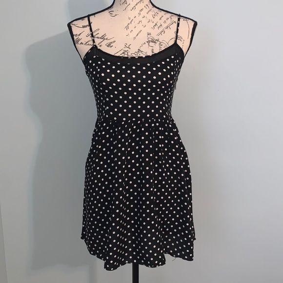 Forever 21 | polka dot dress mini dress | size small - Picture 1 of 6